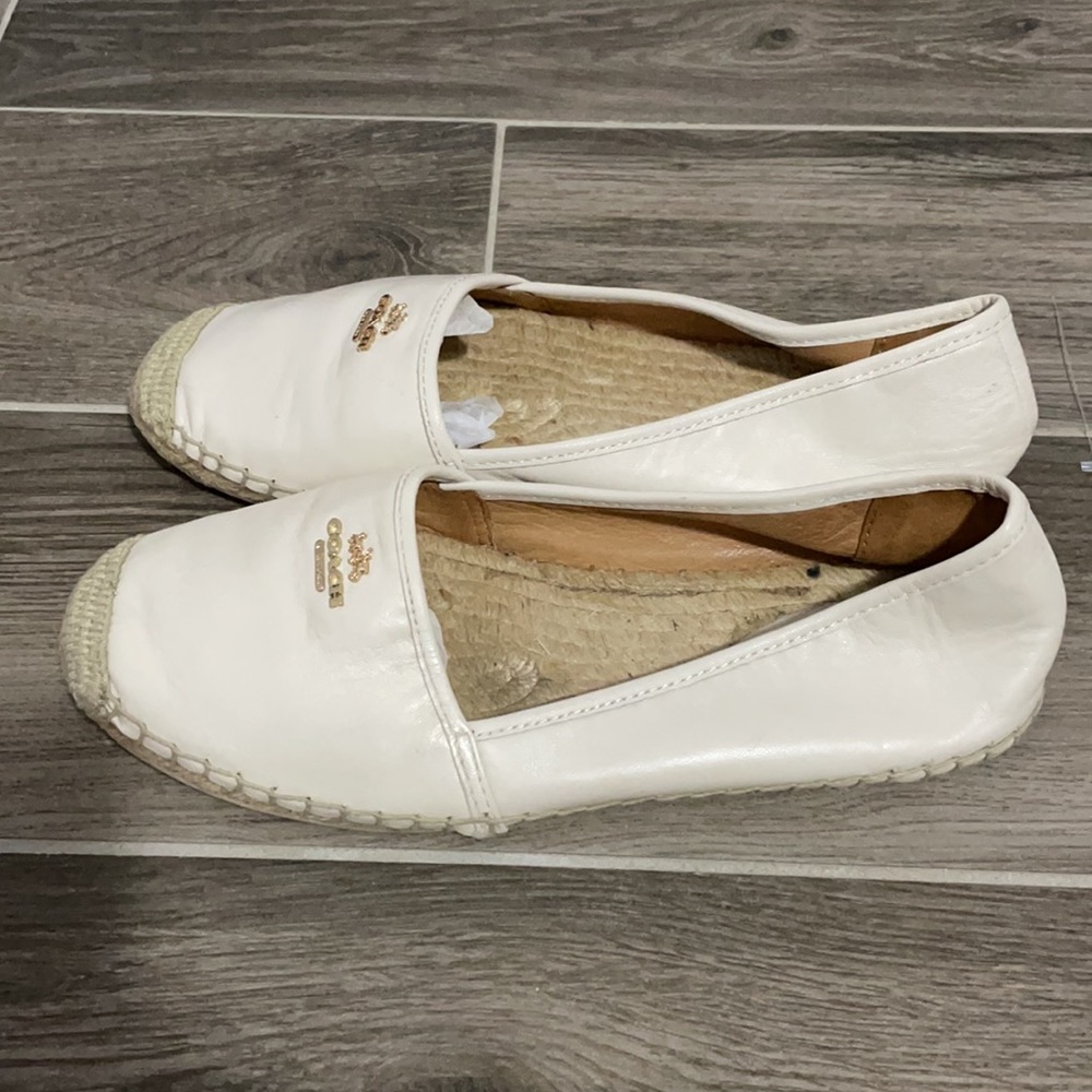 Rhodelle Coach flats in super soft leather - Picture 3 of 6